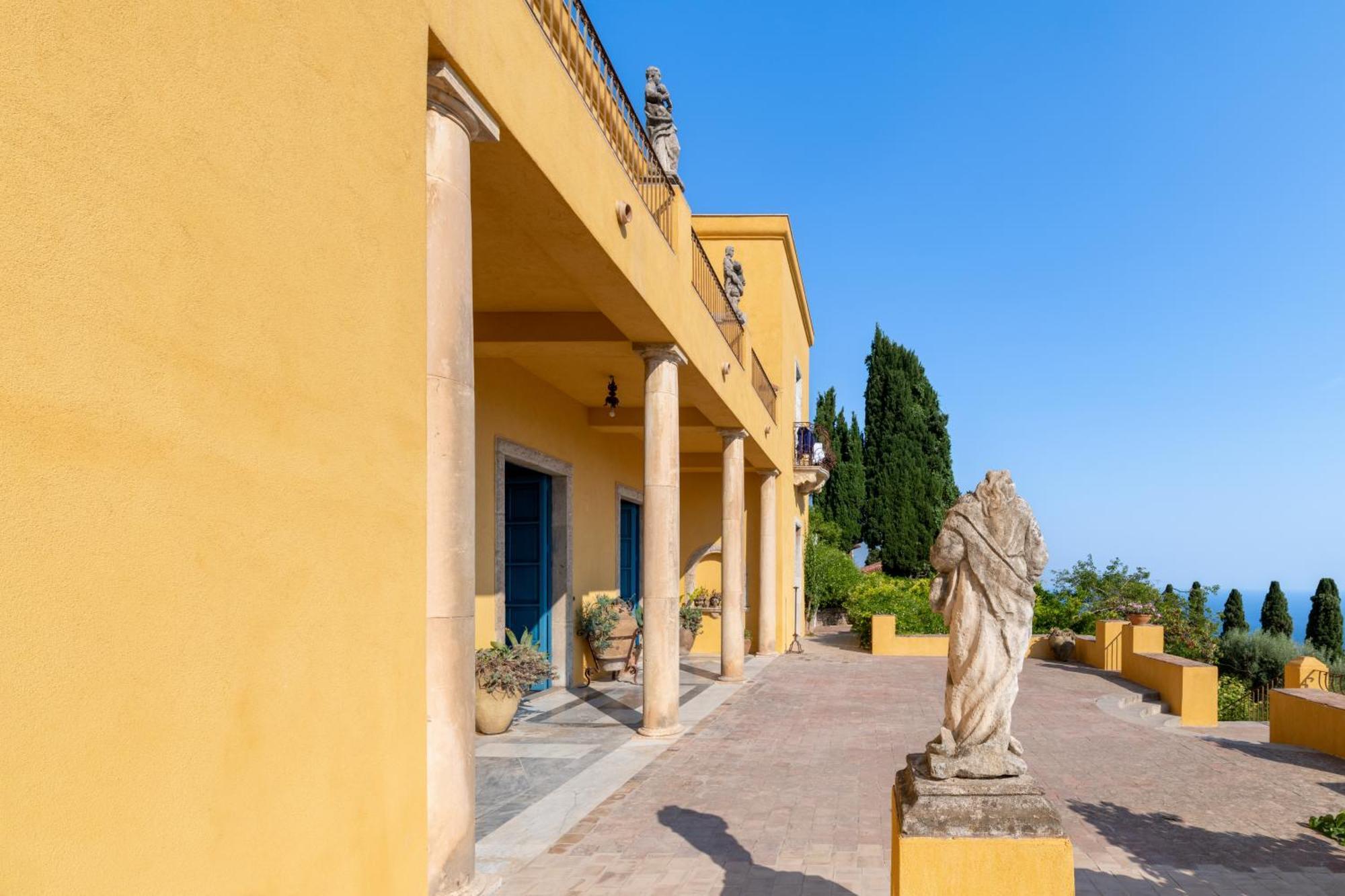 Casa Cuseni, Patrimonio Culturale Immateriale Unesco Taormine Extérieur photo